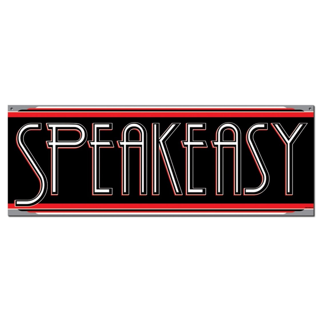 Shop Pack Of 24 Roaring 20 S Theme Speakeasy Double Sided Party