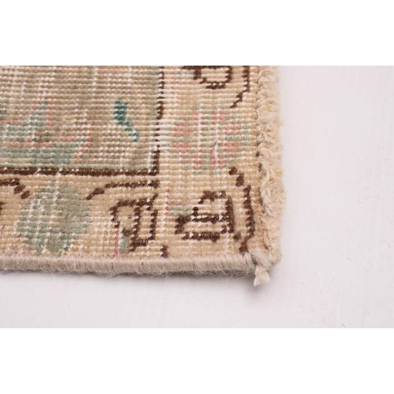 ECARPETGALLERY Hand-knotted Antalya Vintage Copper Wool Rug - 6'5 x 9'0