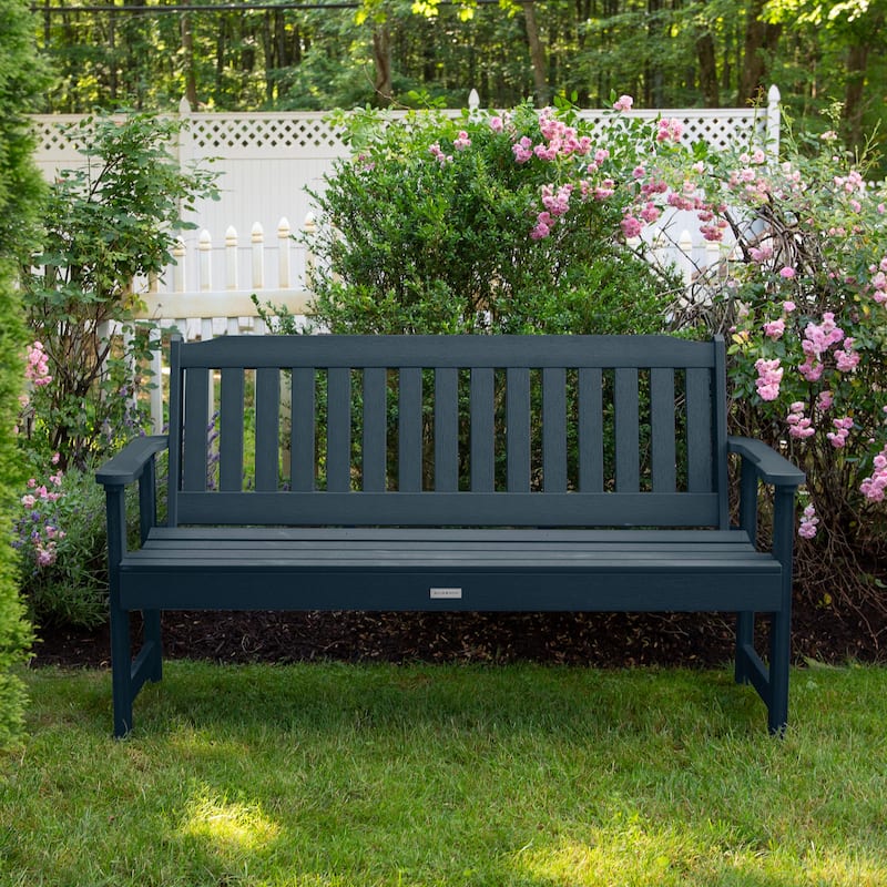 HIGHWOOD Lehigh 5-foot Eco-friendly Synthetic Wood Garden Bench