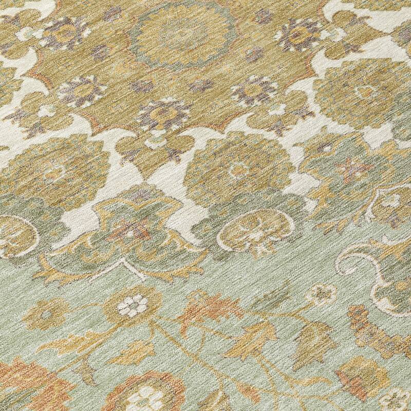 Machine Washable Indoor/ Outdoor Global Eckley Chantille Rug