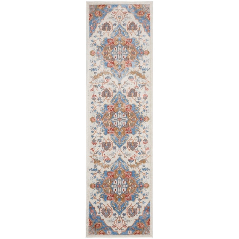 Nourison Elation Persian Floral Medallion Area Rug