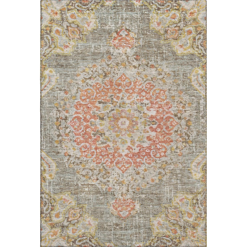 Premium Washable Super Soft Vintage Traditional Mayfield Rug