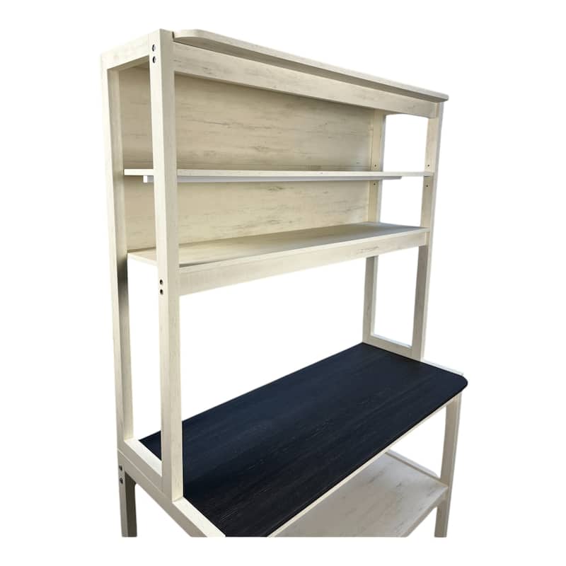 39.37" 5-Tier Bakers Rack for Kitchen with Storage, Coffee Bar, Kitchen Shelves, Microwave Stand