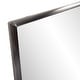 preview thumbnail 5 of 6, Allan Andrews Rectangular Decorative Stainless Steel Framed Wall & Accent Mirror