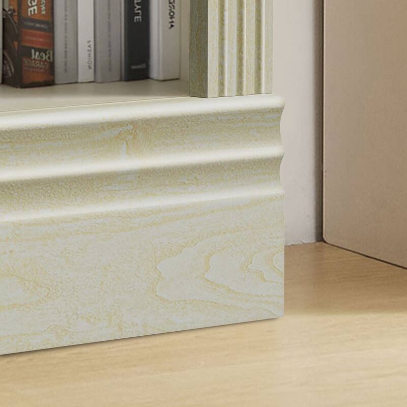 Halston 72.5" Tall Modular Bookcases Bookshelves 5-Tier Display Shelves Organizer and Storage