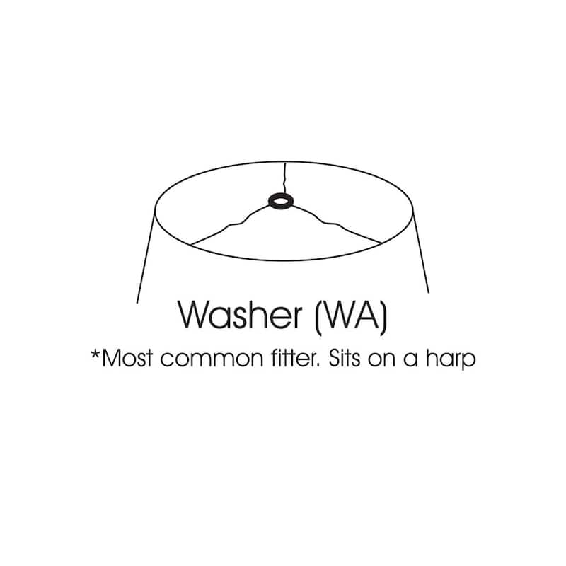 Coastal Cool Lampshade - 13" Top x 19" Bottom - Parchment Animal Hide Softback Drum Shade - 11