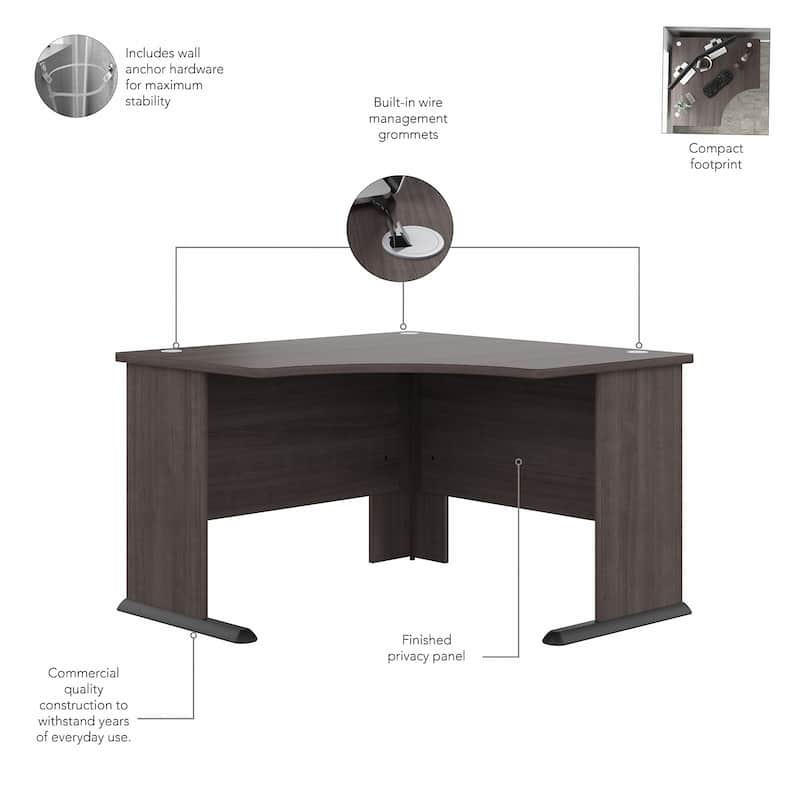 Studio A 48W Corner Computer Desk by Bush Business Furniture