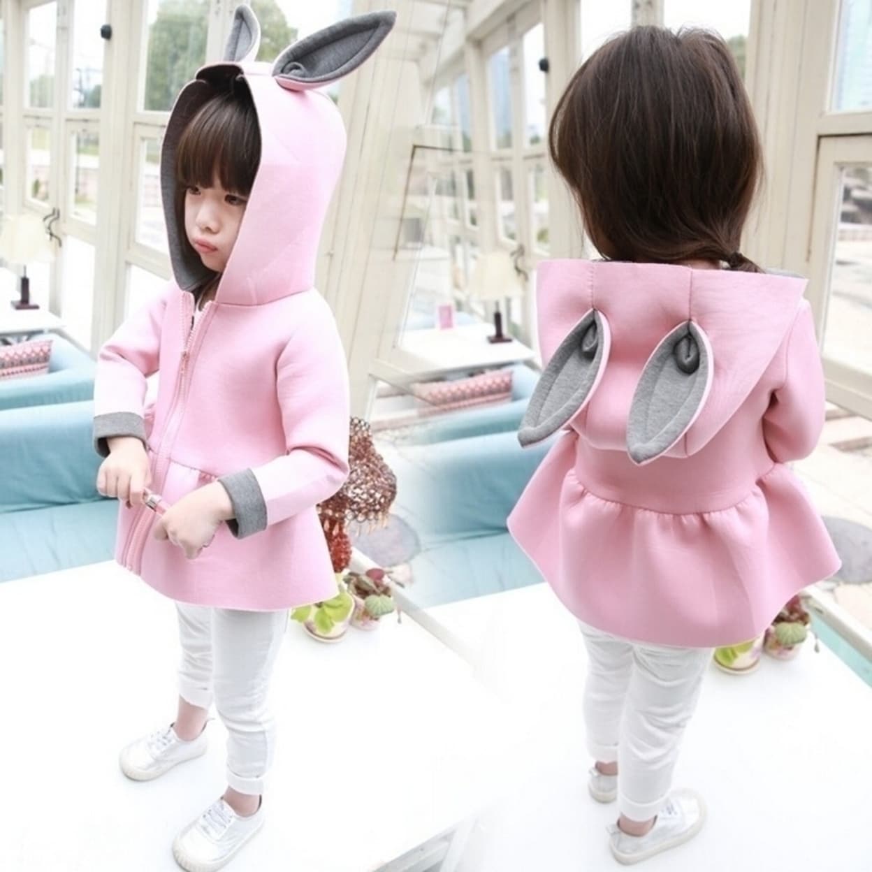 pink baby coat