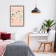 preview thumbnail 22 of 26, Stupell Blush Butterflies over Pink Framed Floater Canvas Wall Art Design By Petal Prints Design