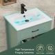 preview thumbnail 136 of 143, Modern Bathroom Vanity with Sink & Faucet Storage Cabinet Set
