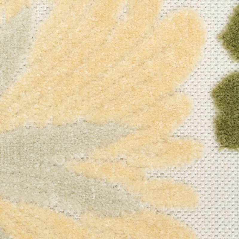 Nourison Aloha Indoor/Outdoor Floral Area Rug