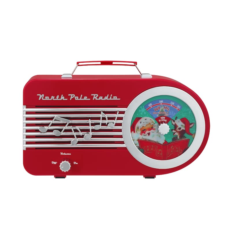 10.5" North Pole Radio