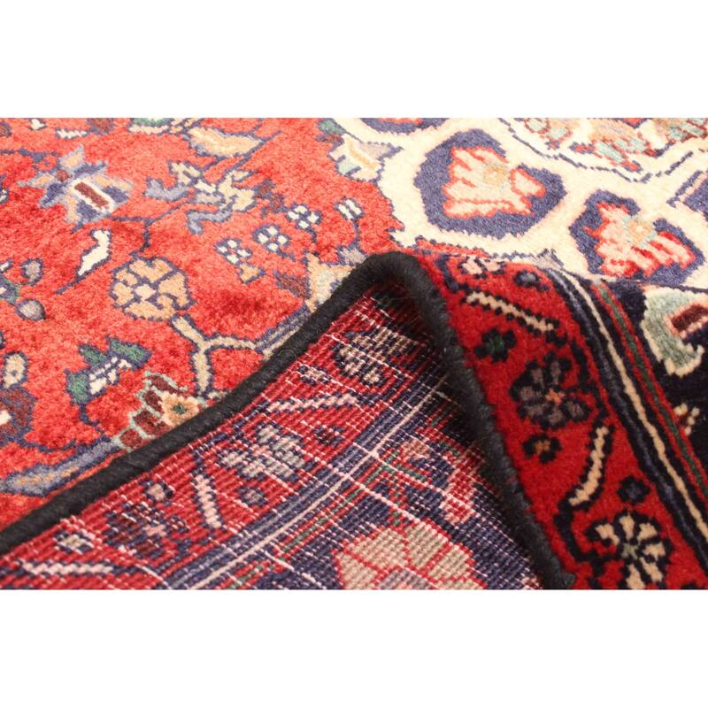 ECARPETGALLERY Hand-knotted Anadol Red Wool Rug - 3'8 x 4'8