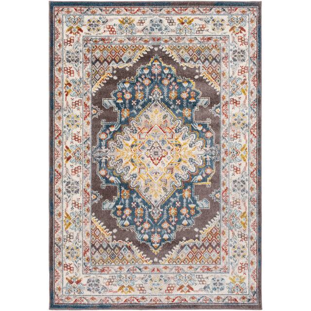 Elmas Traditional Persian Medallion Area Rug