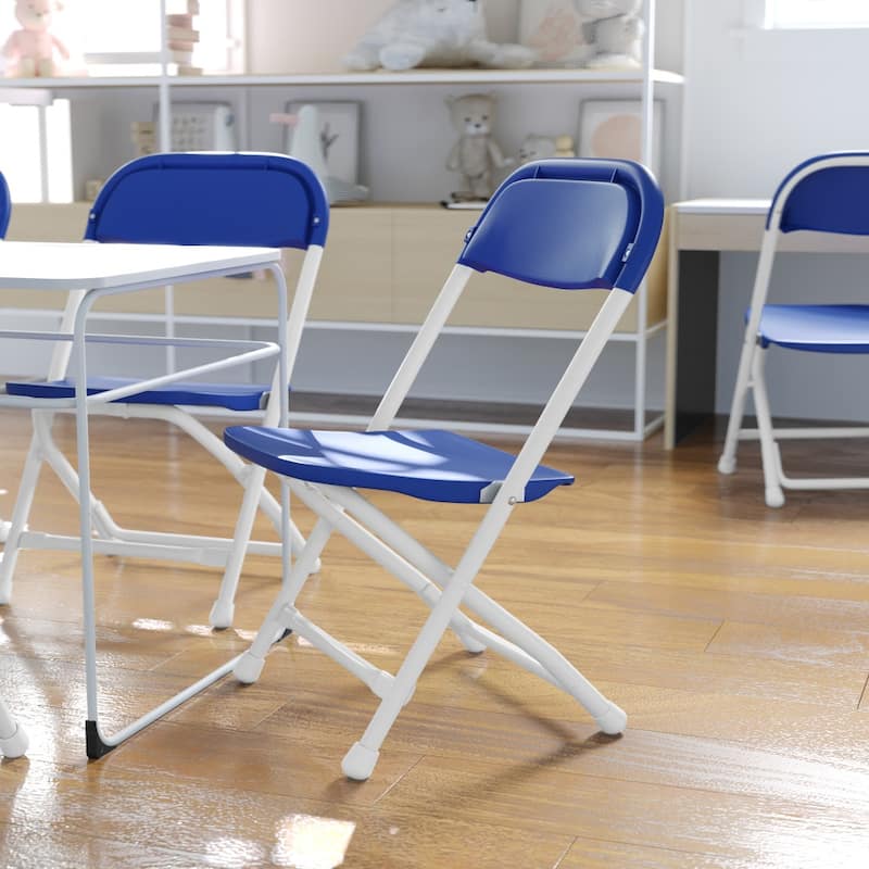10 Pack Kids Plastic Folding Chair