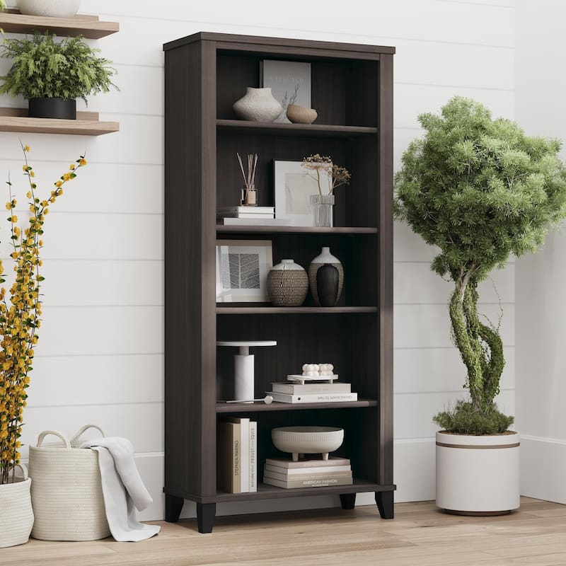 Bush Home Somerset Tall 5 Shelf Bookcase