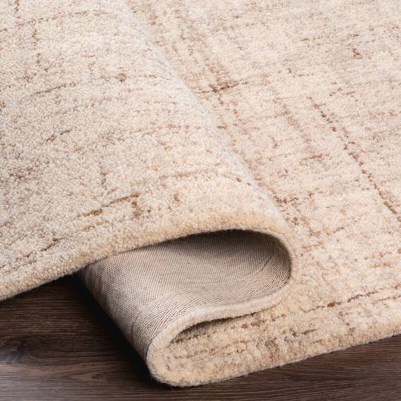 Mangala Handmade Modern Abstract Wool Area Rug
