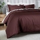 preview thumbnail 100 of 113, Superior Egyptian Cotton 650 Thread Count Solid Duvet Cover Set