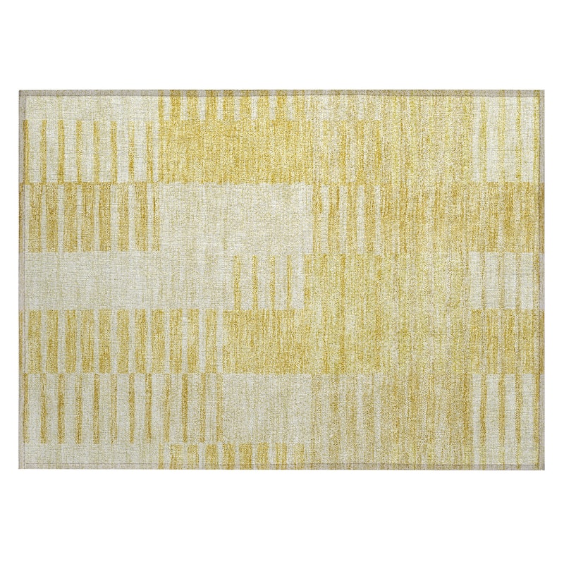 Machine Washable Indoor/ Outdoor Chantille Geometric Contemporary Rug