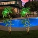 preview thumbnail 8 of 8, Lighted Palm Tree for Outside Patio Yard Party Pool