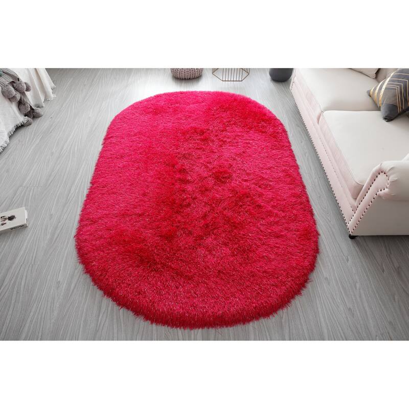 Manhattan Polyester Shag Area Rug