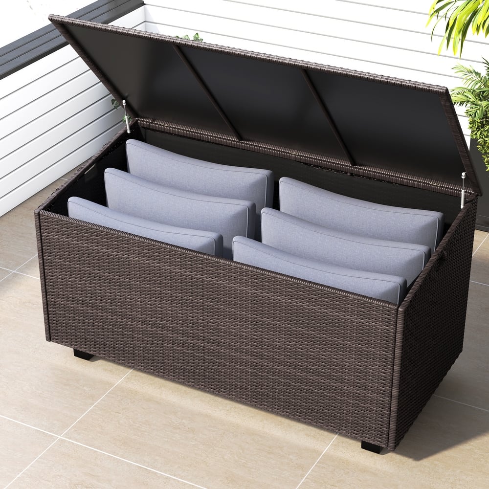 Corvus Lattice 204 Gallons Outdoor Cushion Storage Box