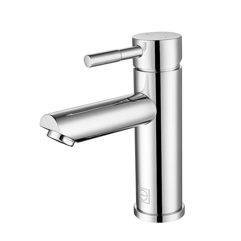 Elegant Lighting FAV-1008 Mia 1.5 GPM Single Hole Bathroom Faucet - Chrome