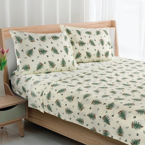 Spode Christmas Tree Twin Sheet Set On Sale Bed Bath Beyond 36190453