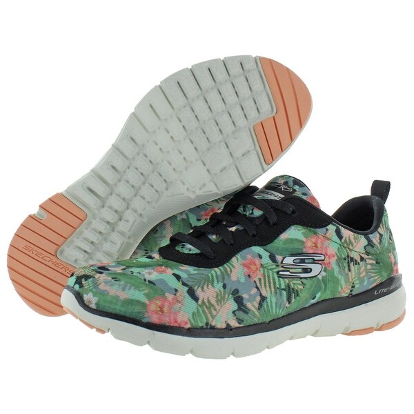 skechers women's floral print sneaker