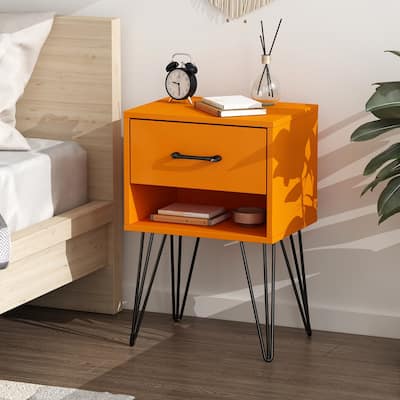 1-drawer Modern Nightstand