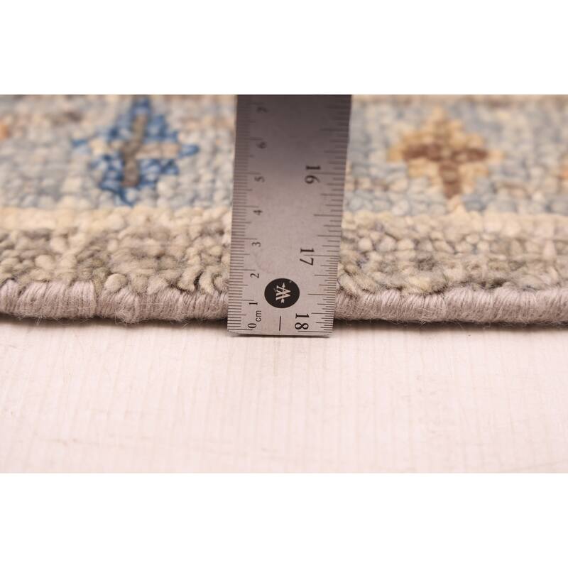 ECARPETGALLERY Hand-knotted Jules Serapi Grey Wool Rug - 7'10 x 10'1