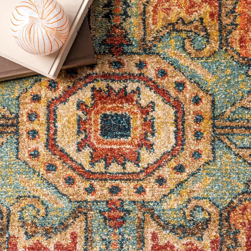Nuloom Tabetha Tribal Medallion Area Rug