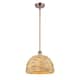 Option Antique Copper / Natural Rattan
