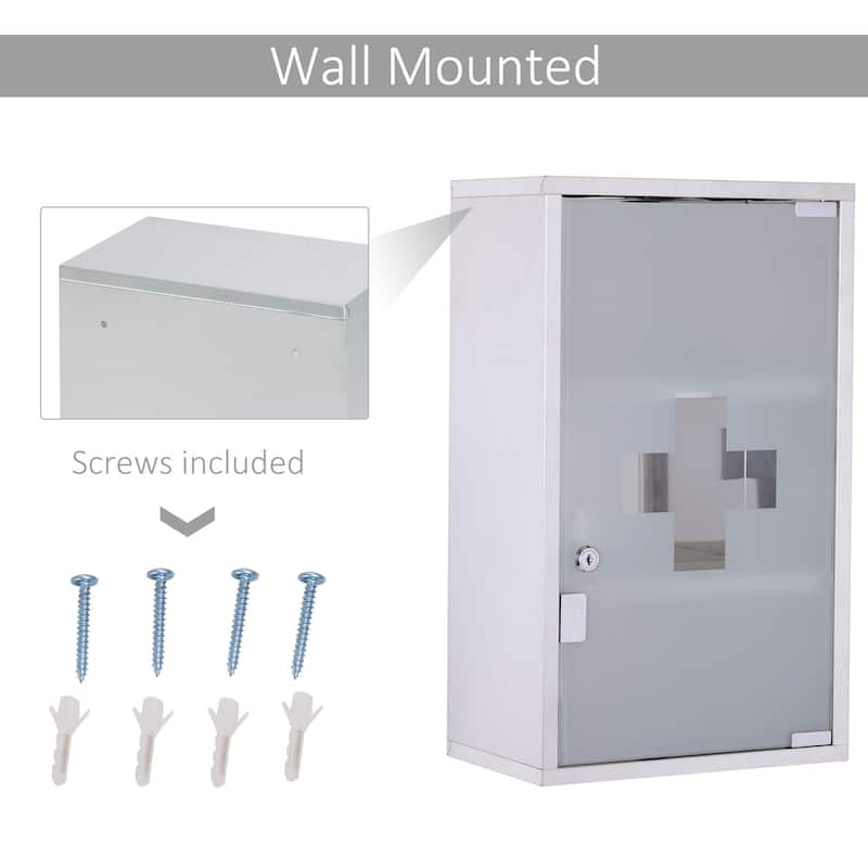 kleankin Wall Mounted Medicine Cabinet