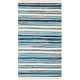 preview thumbnail 58 of 61, SAFAVIEH Handmade Rag Rug with Fringe Valborg Casual Stripe Cotton Rug with Fringe