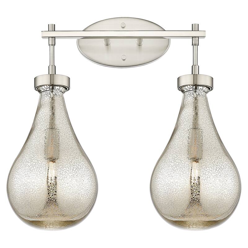 Innovations Lighting 451-2W-G451-7ME Owego 2 Light 18" Wide Vanity - Satin Nickel