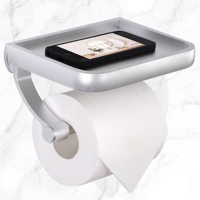 Paper Tissue Holder with Phone Shelf
