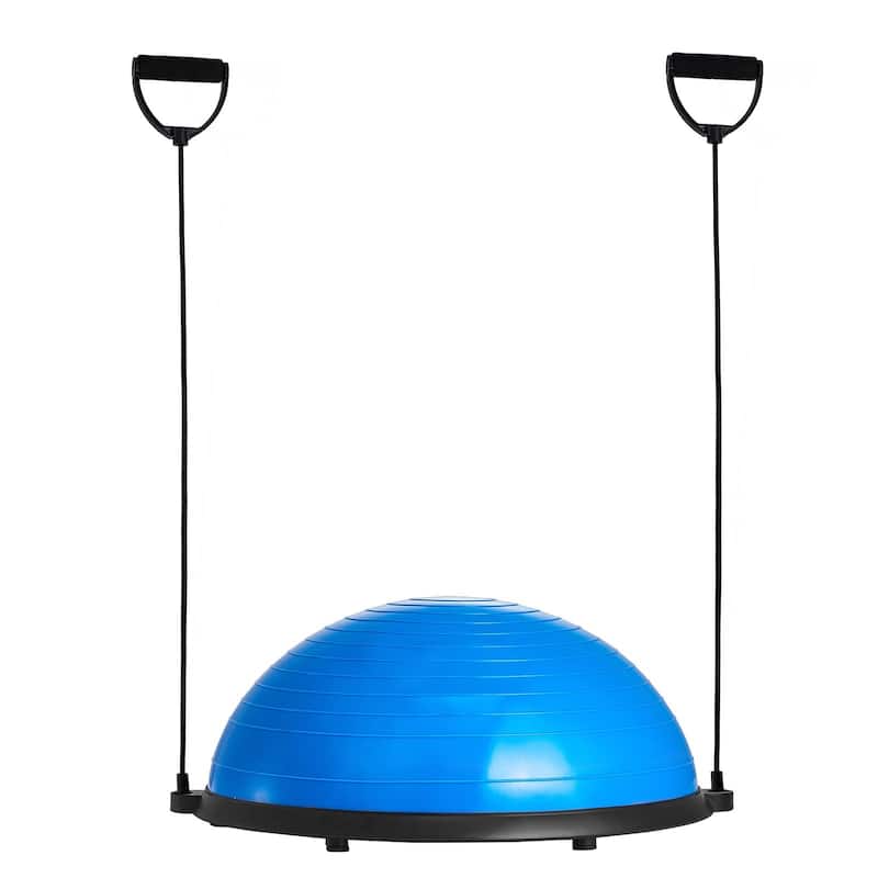 Half Balance Ball Trainer 23" for Full Body Workout, Home Gym Fitness