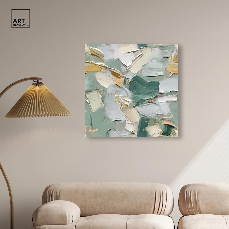 Fractured Forest Layered Canvas by Art Remedy, Gallery Wrapped