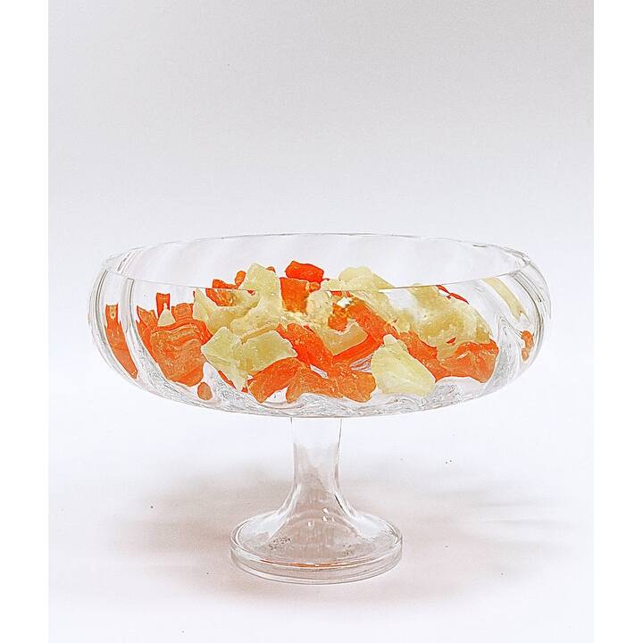 Tall Stemmed Salad Bowl, Liscio Ottico