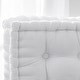 preview thumbnail 10 of 24, Rainha - 40" Ultra Thick Tufted Floor Pillow