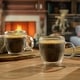 preview thumbnail 4 of 2, Fluted Savor Double Wall Espresso Glasses 5.4oz - Set of 2