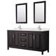 Option Dark Espresso, Chrome Trim, Giotto Quartz Top
