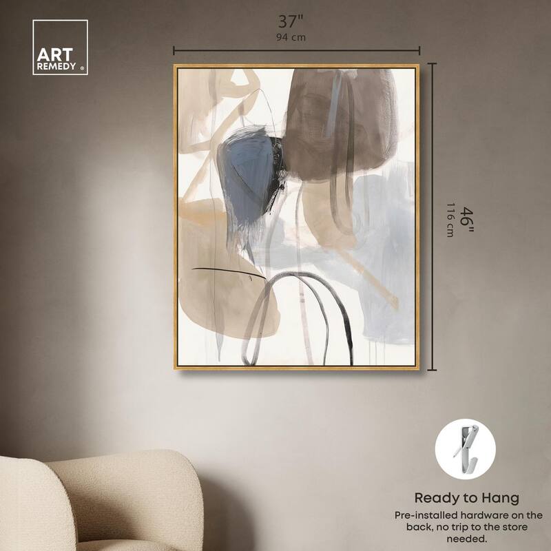 Freeform Movement I Canvas by Art Remedy