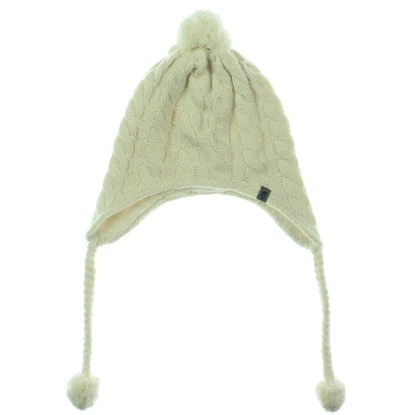 north face women's fuzzy earflap beanie
