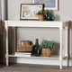 preview thumbnail 7 of 6, Bayard Console Table with Bobbin Legs - Spindle Leg Accent Table with Shelf, Cottage Farmhouse Entryway or Living Room Furniture
