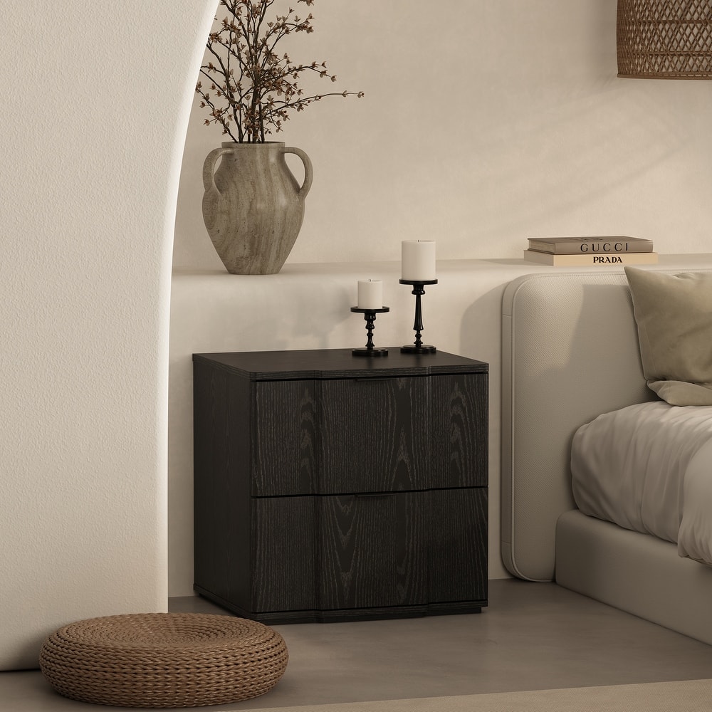 Manhattan Comfort Clive 22" Nightstand (2-Drawer)