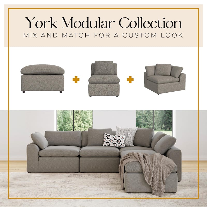 Cortney's Collection York Modular Ottoman