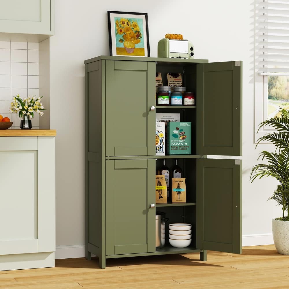 Multi-Room Storage Cabinet with Waterproof Board – Organizer for Bathroom, Kitchen & Living Room
