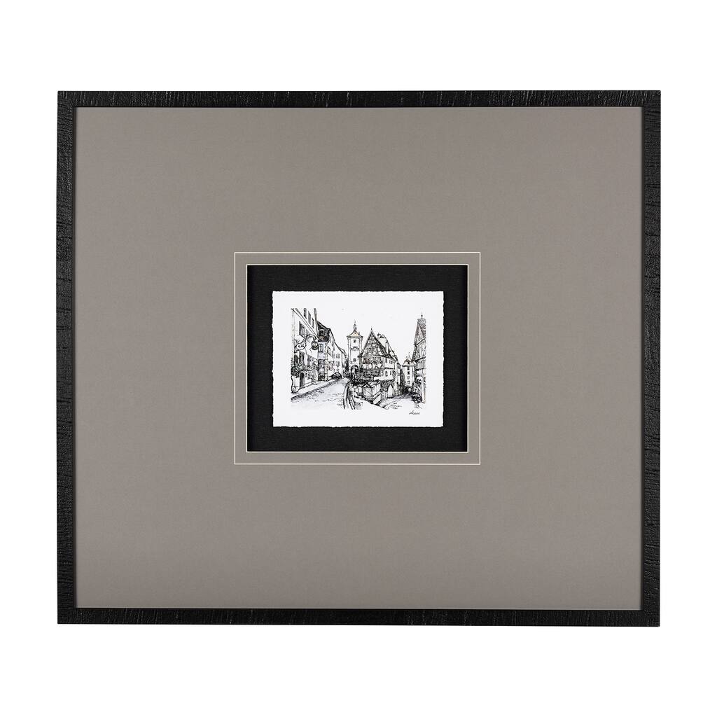 Travel Memories I Framed Art Print